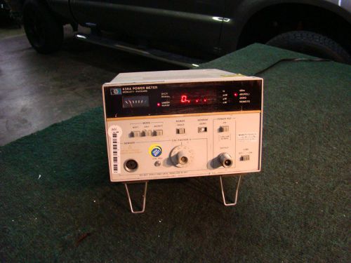 HP Agilent 436A Power Meter w/ Opt 022 HP-IB &amp; Opt 002 Rear Input Parallel