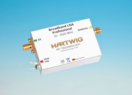 Hartwig-rf broadband preamp professional for seti, scanner, radio astronomy for sale
