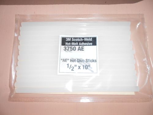 Genuine 3M Brand Hot Glue Sticks 1/2&#034; x 10&#034; Pkg of 14 The Best You Can Buy