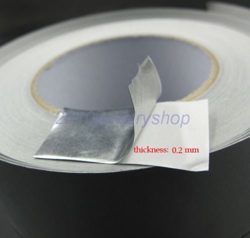 Aluminium Foil Adhesive Tape High Temperature Heat Shield 50mmx10mx0.2mm