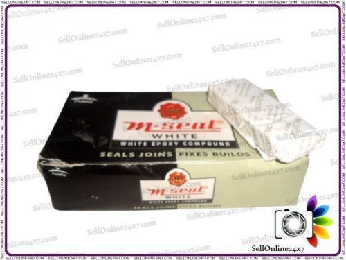 Pidilite m-seal white epoxy compound adhesives 10pcs of co-extruded sticks - 50g for sale