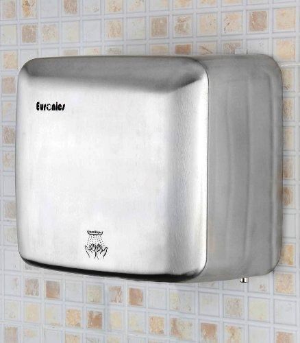 New euronics  s.steel hand dryer 2500 w (heavy duty) eh 06 s  free  shipping for sale