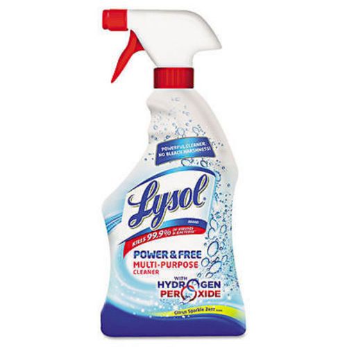 New lysol® power &amp; free multi-purpose cleaner 22oz bathroom, kitchen free ship for sale