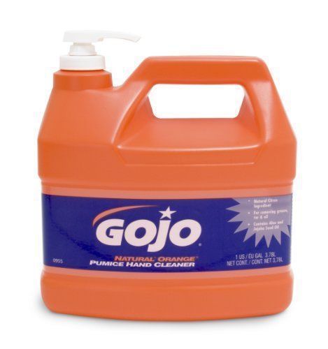 Cleaner Gallon Gojo Pack Hand Natural Orange Pumice Founded Biological Made