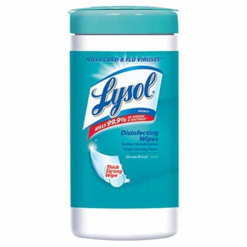 Lysol Disinfecting Wipes, Spring Waterfall Scent, 6 Canisters (REC 77925)