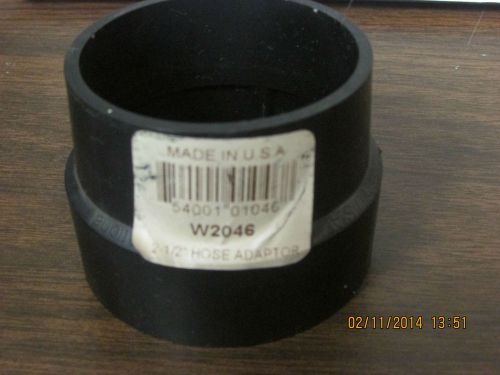 Plastic 2 1/2&#034; Hose Adapt for W2049 Cyclone Sep/Dust Collection/Woodstock #W2046