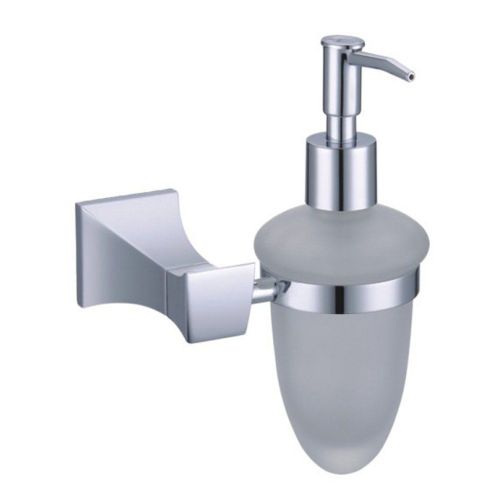 Bathroom Lavatory Soap Lotion Dispenser Pump Wall Mount Stainless Steel Easy New