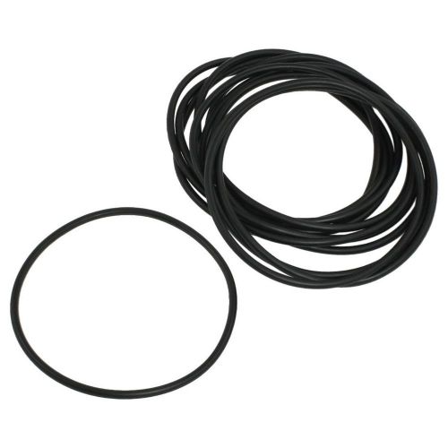 New 10 pcs black nitrile rubber o ring washer gaskets 95mm x 3.5mm for sale
