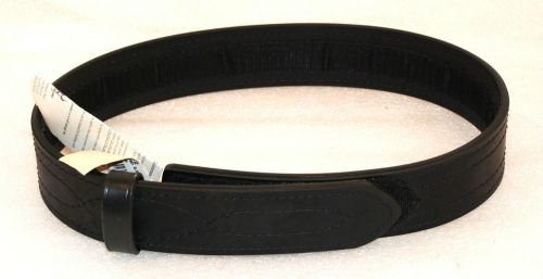 Safariland 94-30-2 leather duty belt velcro with hook closure size 30 for sale