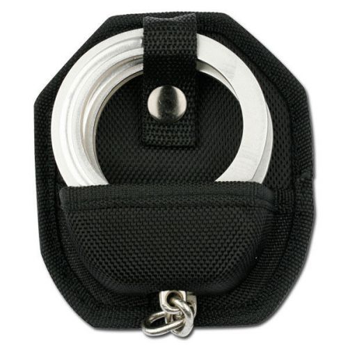 Handcuff case molded nylon hand cuffs metal clip + snap cuff for sale