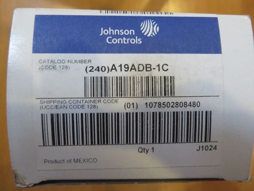 JOHNSON CONTROLS A19ADB-1C  -  New in Box!