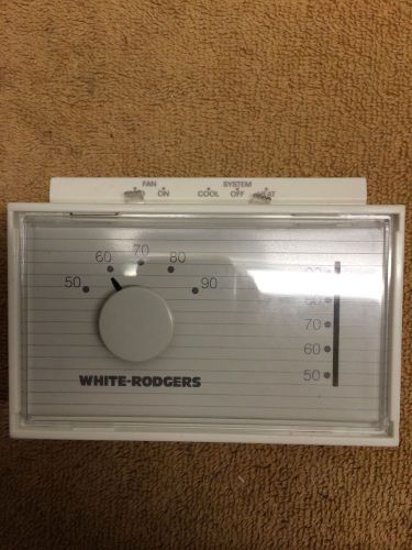 White rodgers 1f56w-444 thermostat with h/c subbase  hvac  ww for sale