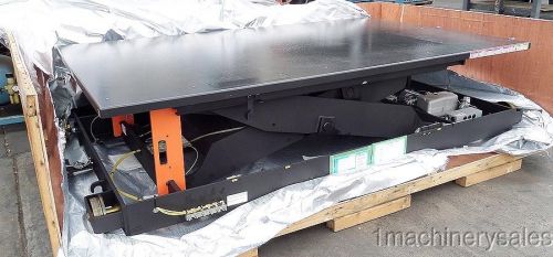 New meikikou 5,500 lb capacity 98&#034;x59&#034; material handling scissor lift table for sale