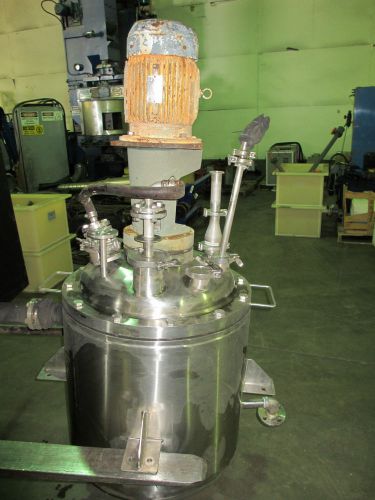 Jacketed Blender / Mixer -130L Polished 316 Stainless Steel w/Motor