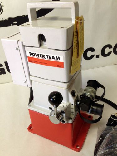 Powerteam model pe184c hydraulic 115v crimper pump. old stock blow-out! for sale