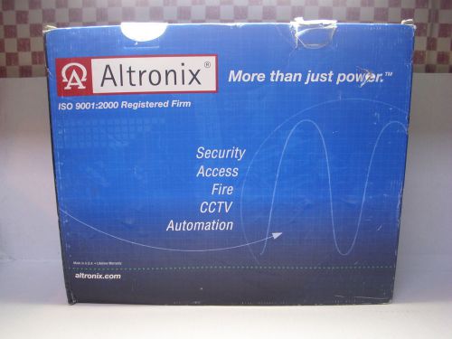 Altronix ACM8CBE Access Power Controller w/ Fire Alarm Interface Grey Enclosure