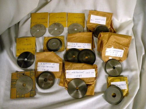 Vintage Locksmith Set of 13 Key Cutting Wheel Disc Blades - ILCO, ETC.