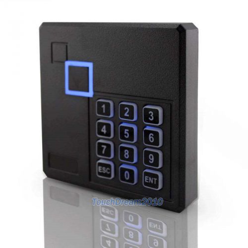 Waterproof brand new wiegand26 rfid /em proximity reader 125khz / with keypad for sale