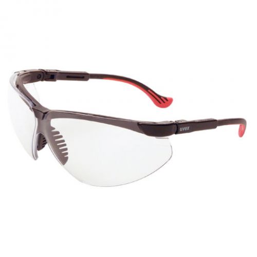 Uvex S3301 Genesis XC Safety Eyewear Black Frame Gray Ultra-Dura Hardcoat Lens