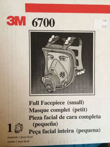 3M 6700 Full Face Mask Respirator - Small