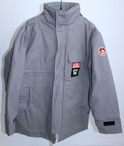 Walls FR Flame Fire Resistant Heavy Industrial Insulated Jacket Coat Parka L REG