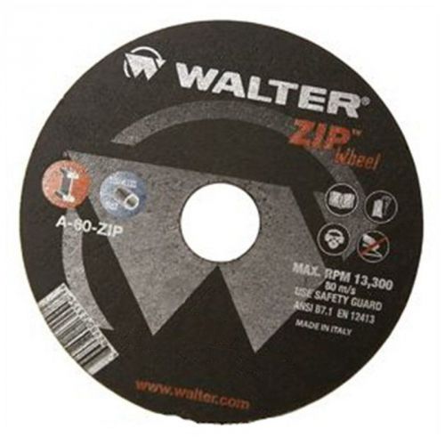 Walter 11T062 6X3/64X7/8 High Performance Zip Wheels Type 1 A60 Grit|Pkg.25