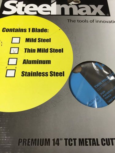Steelmax premium 14&#034; metal cutting saw blade