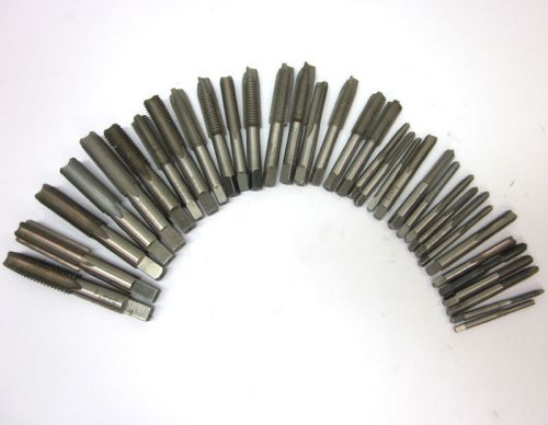 Huge lot 35 milling tapping 3/4/6-flute tap 1/2-13 5/8-11 1/4&#034;-20 1/4-56 for sale