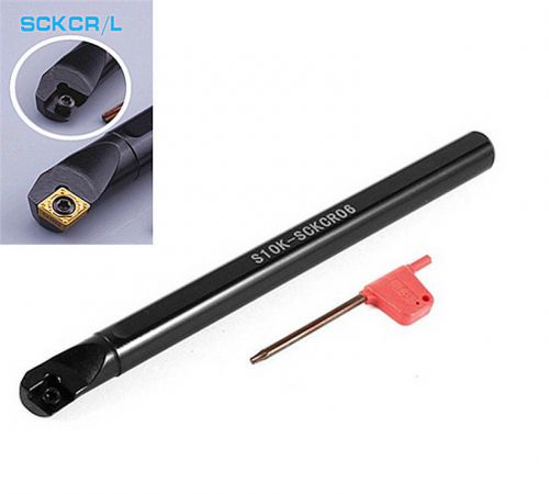 S10k-sckcr06 10x125l internal turning tool boring bar for ccmt 0602 insert   new for sale