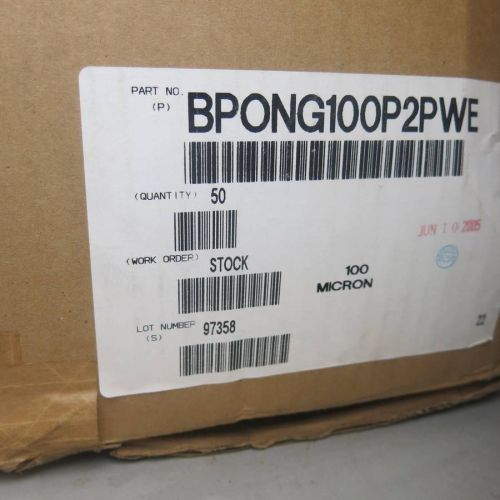 FSI BPONG 100 P2PWE (Pack of 10) Filter Bags Free Shipping