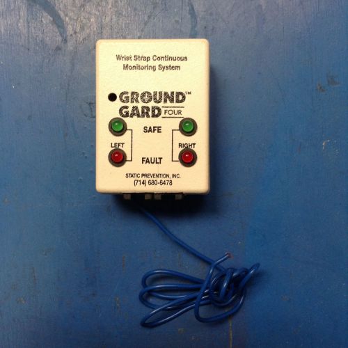 Static Prevention Inc Ground Gard Four   Wrist Continuous Monitoring System