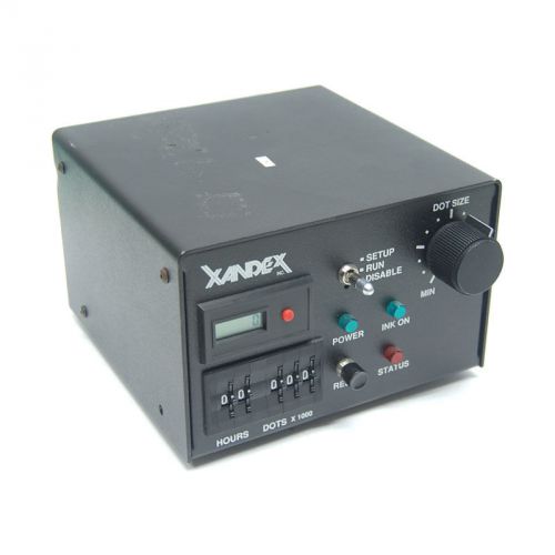 Xandex model 350-0002 pneumatic die marker/inker 30w controller standard for sale