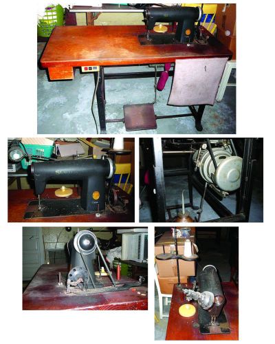 Vintage singer sewing machine model 400w21 light to medium sewing motor 121h for sale