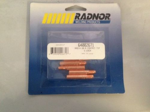 Radnor® rad1430b model 14-30 .030&#034; 14 series standard duty contact tip for sale