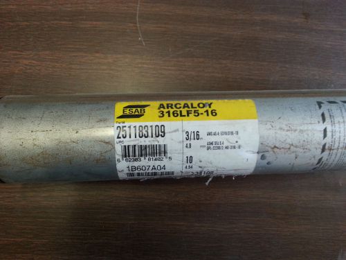 ESAB Arcaloy 316 LF5-16 stick welding rod partial can