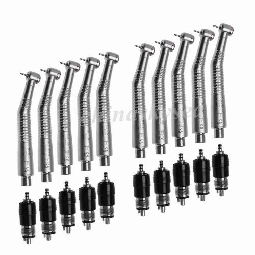 10x nsk pana-max style mini dental high speed handpiece push quick coupler 4-h for sale