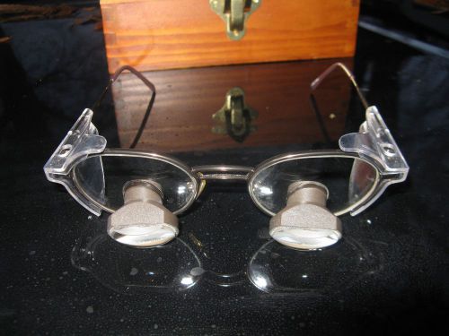DESIGNS FOR VISION&#039;S SURGICAL DENTAL LOUPES CUSTOM MADE TELESCOPES IN BOX