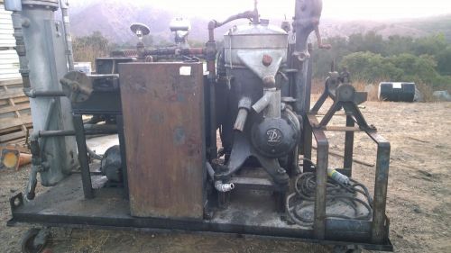 De laval oil purification/separation centrifuge system (no. 74, mab-200 series) for sale