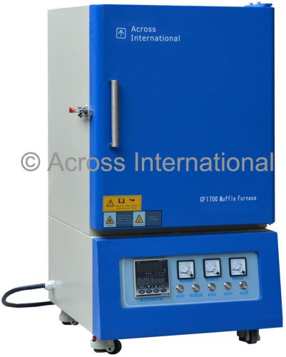 1700°c 6x6x6&#034; lab benchtop digital box muffle chamber melting heating furnace for sale