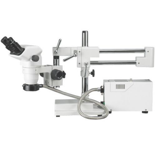 New! 6.7x-112.5x Binocular Stereo Zoom Boom Microscope