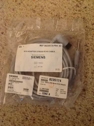 SIEMENS  ECG Cables REF 08235174 STRESS ECHO CABLE 8235174