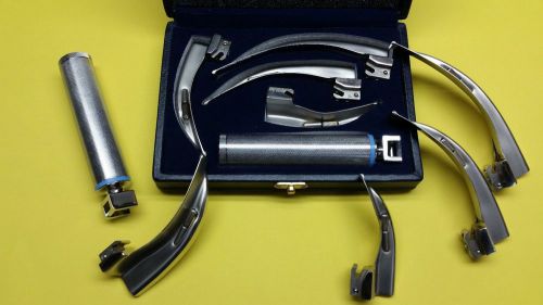 Fiberoptic Macintosh Laryngoscope Set EMT Anesthesia