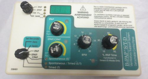 BiPAP S/T-D Detachable Control Panel Model 332274