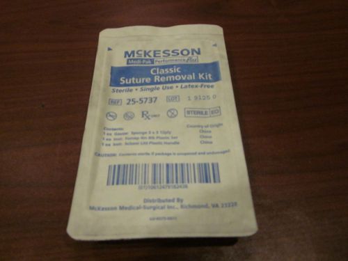 McKesson Medi-Pak Latex-Free Suture Removal Kit 25-5737