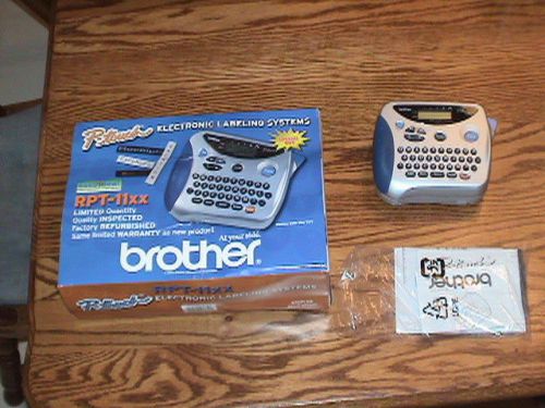 Brother RPT-11XX Electronic Labeling System Thermal Label Printer Maker