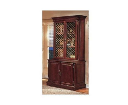 New keswick traditional executive two-door office cabinet with mesh doors hutch for sale