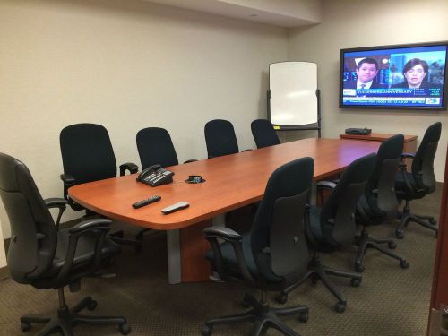 Teknion Conference Table and Chairs