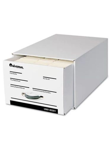 Universal Heavy-Duty Storage Drawers UNV85301 UNV-85301 6 Drawer Case In One Box