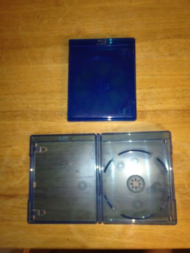 Set of 3 single disc Blue Ray/ DVD/ VIDEO GAME CASES
