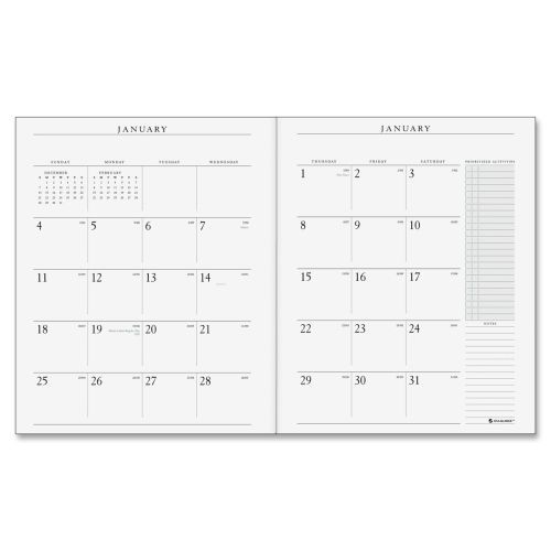 2015 At-A-Glance Executive Monthly Padfolio Refill - 9&#034; x 11&#034; - 1.1 Year